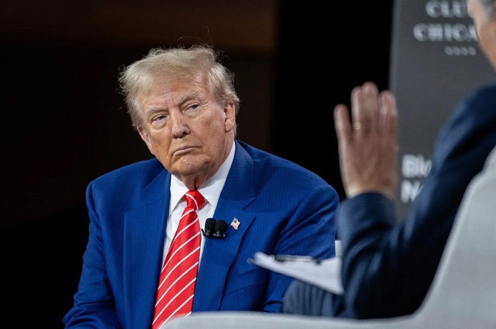 Ông Trump dọa kiện đài truyền hình Mỹ vì chỉnh sửa cuộc phỏng vấn bà Harris-1