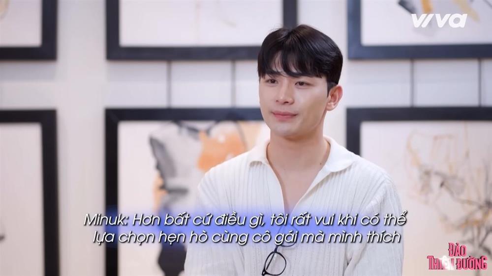 Tình trường từng trải của mỹ nam Hàn Quốc Minuk ở Đảo thiên đường: Ngoài đời thành đôi với Á hậu Khánh Linh?-1