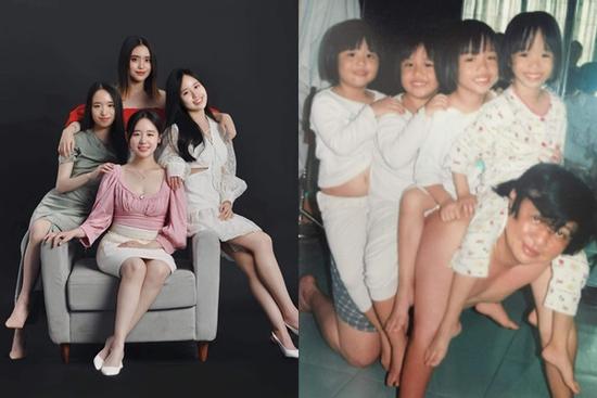 4 chị em sinh tư ở TPHCM gây sốt mạng, tiết lộ 'tuổi thơ dữ dội'
