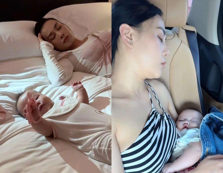 Phương Oanh than khổ sau khi sinh con cho Shark Bình, tiết lộ thường xuyên khóc vì cặp song sinh-2
