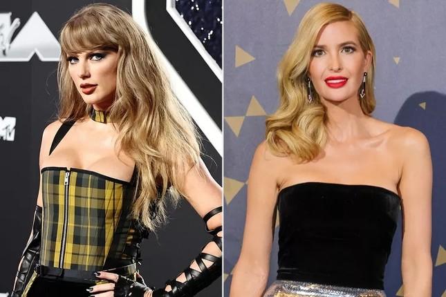 Ivanka ủng hộ Taylor Swift dù ông Trump ghét-1