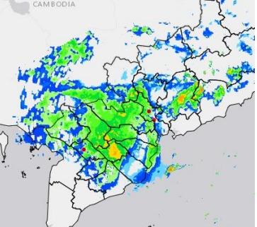 TPHCM mưa lớn từng đợt, nhiều nơi ở Nam Bộ hứng sấm sét liên hồi-1