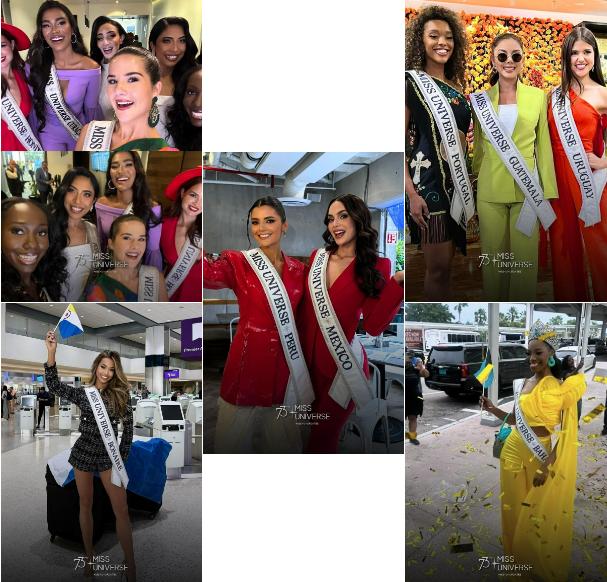 Hoa hậu Kỳ Duyên và dàn thí sinh Miss Universe 2024 náo nức đổ bộ Mexico-1