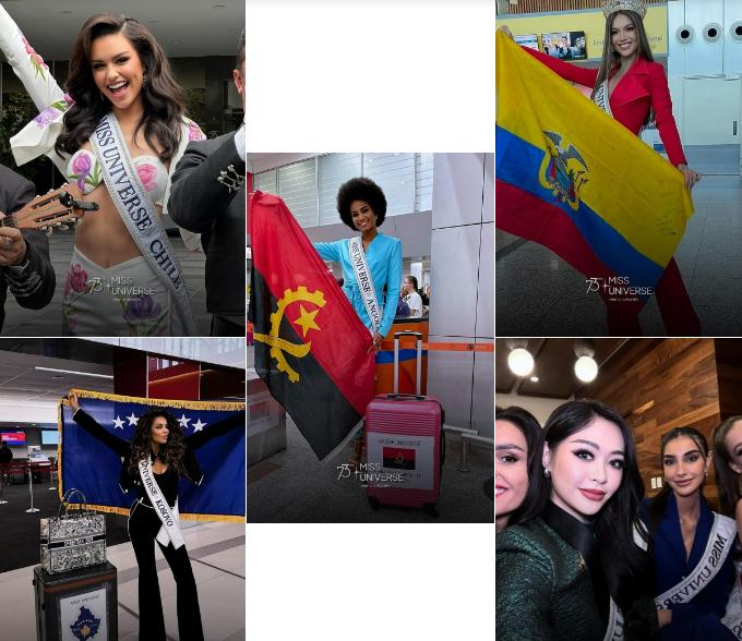 Hoa hậu Kỳ Duyên và dàn thí sinh Miss Universe 2024 náo nức đổ bộ Mexico-2