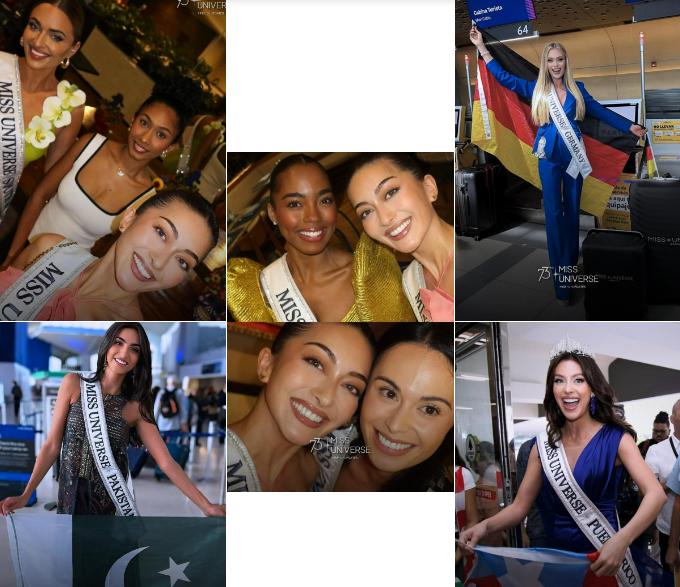 Hoa hậu Kỳ Duyên và dàn thí sinh Miss Universe 2024 náo nức đổ bộ Mexico-5