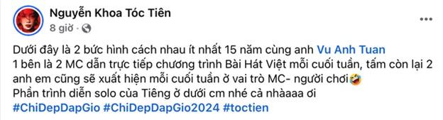 Sau 15 năm, ngoại hình Tóc Tiên và một nam MC không tuổi thay đổi thế nào?-2