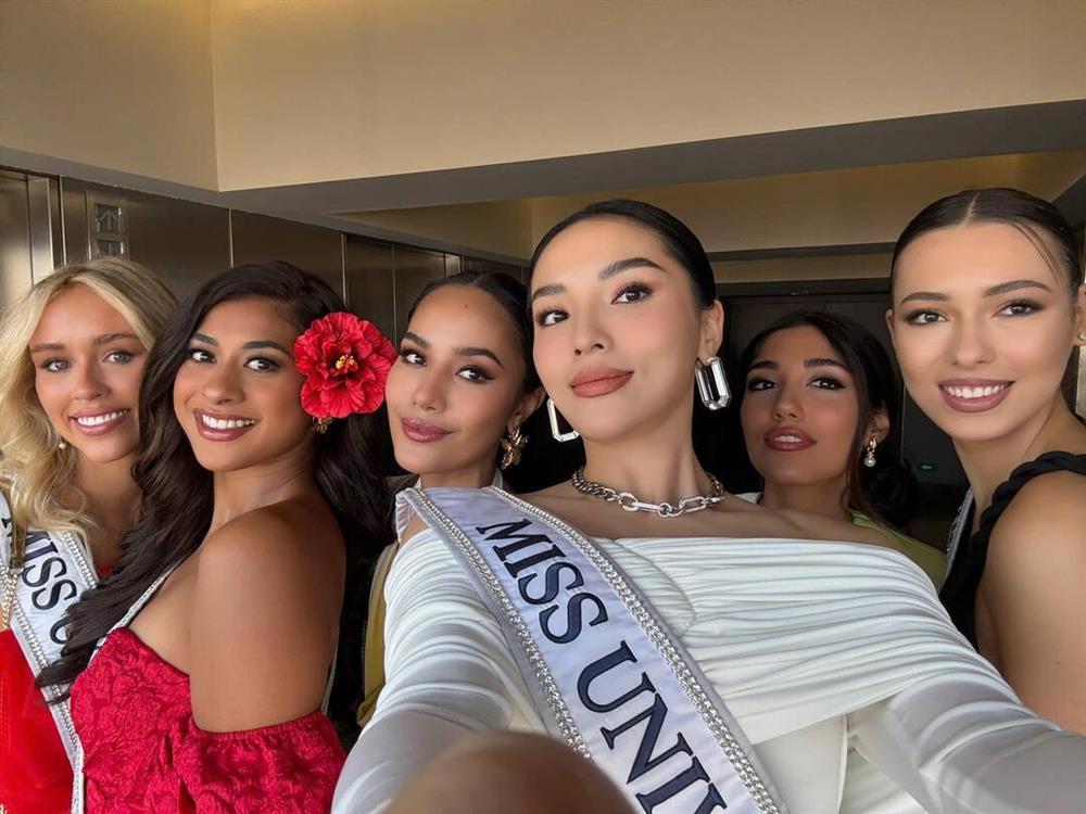 Kỳ Duyên khoe eo táo bạo, đọ sắc cùng dàn thí sinh Miss Universe 2024-3