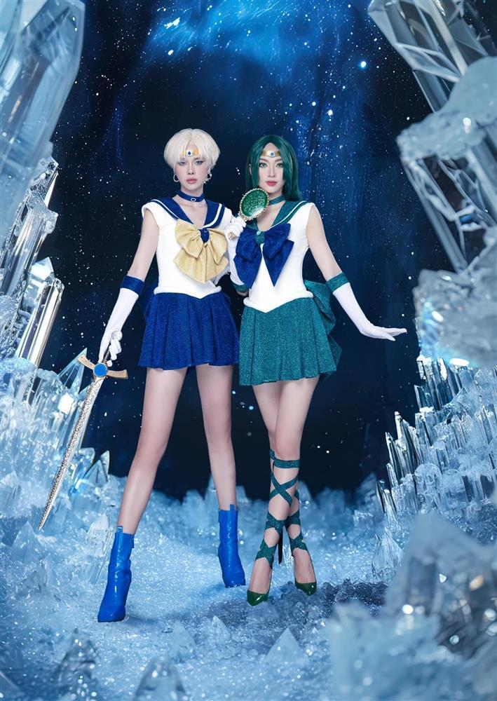 Nghệ sĩ Việt hóa trang Hoàn Châu cách cách, thủy thủ Mặt Trăng tối Halloween-13