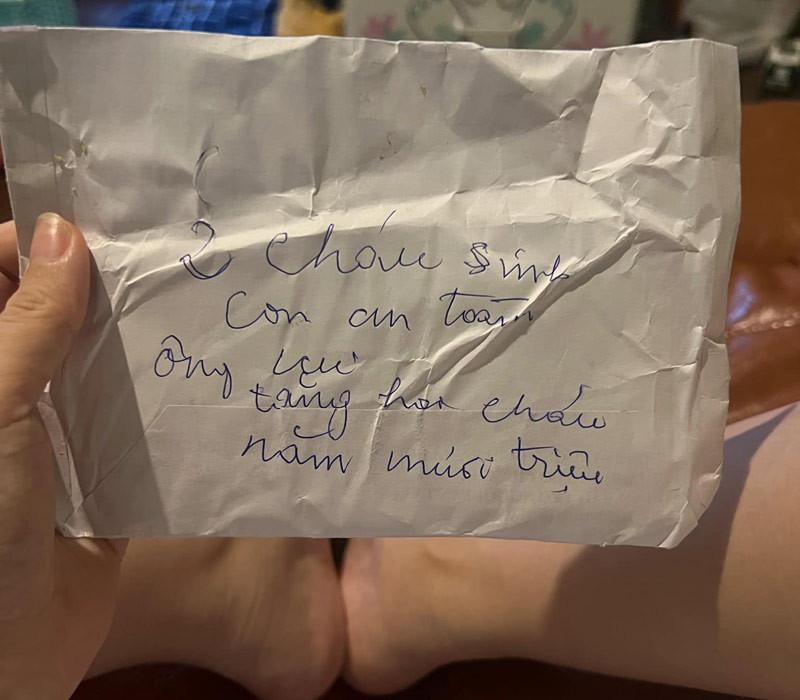 Lá thư tay của cụ ông 96 tuổi khiến cháu dâu mới sinh rơi nước mắt-2