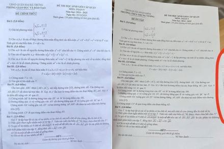 Nghi vấn đề học sinh giỏi Toán bị lộ trước ngày thi: Phòng GD-ĐT quận Hai Bà Trưng nói gì?