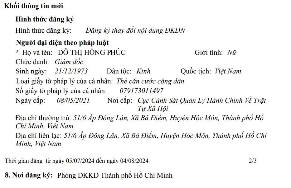 Công ty bạc tỷ của tổ đội GERNANG: Nâng vốn điều lệ từ 5 triệu lên 9 tỷ đồng, đã 3 lần đổi chủ, HIEUTHUHAI không còn là giám đốc-4