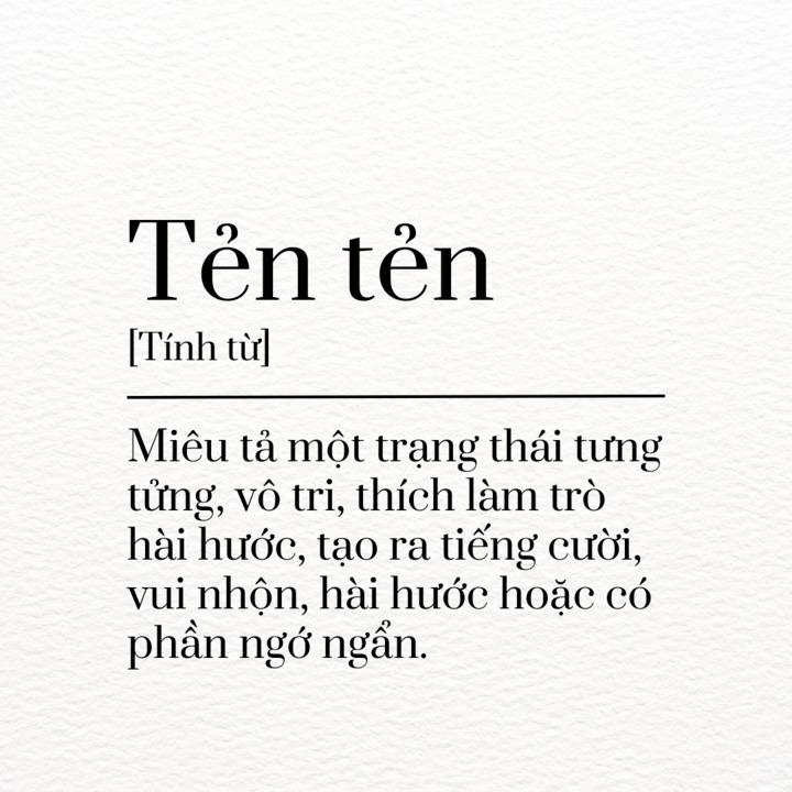 Giải mã từ điển gen Z: Tẻn tẻn là gì?-2