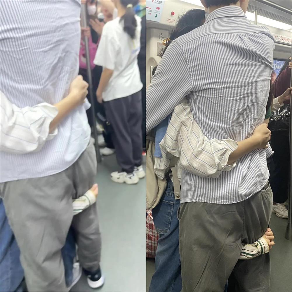 Bức ảnh chụp một người với 3 cánh tay gây sốt: Nhiều tiền để làm gì nếu không biết cảm giác này?-1