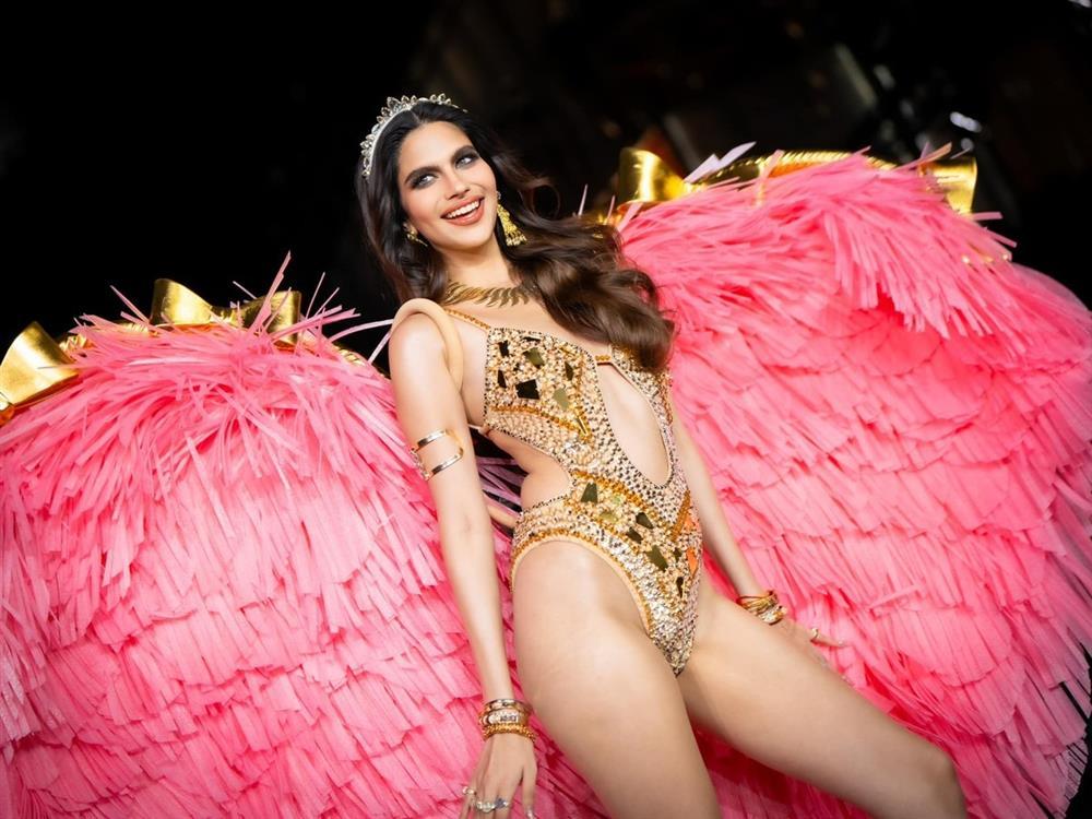 Hoa hậu, á hậu Hòa bình diễn áo tắm phong cách Victoria’s Secret-2