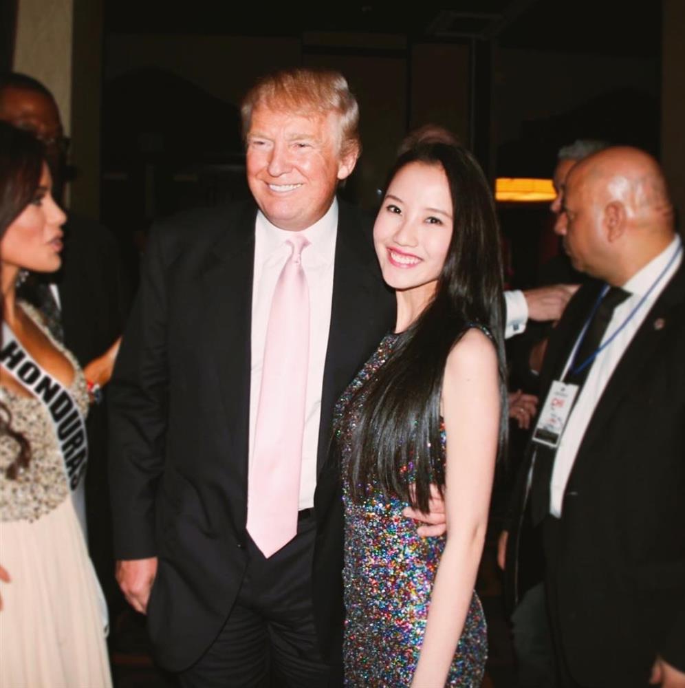 Cô gái Việt trong bức ảnh hiếm với Tổng thống Donald Trump: Top đầu tiểu thư có vẻ đẹp tri thức-1