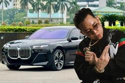 Rapper Andree tậu BMW 7-Series giá niêm yết hơn 5 tỷ đồng, CĐM mạng khen ‘đỉnh nóc kịch trần’