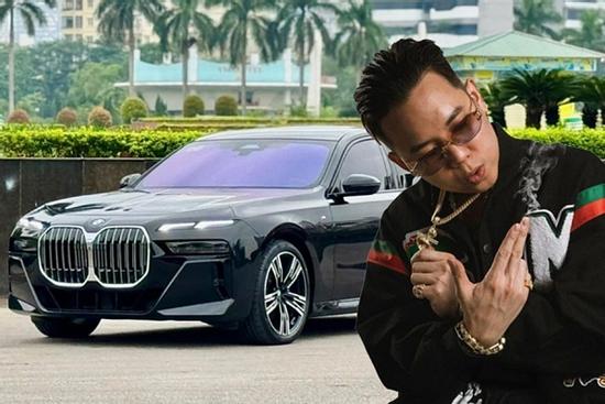 Rapper Andree tậu BMW 7-Series giá niêm yết hơn 5 tỷ đồng, CĐM mạng khen ‘đỉnh nóc kịch trần’