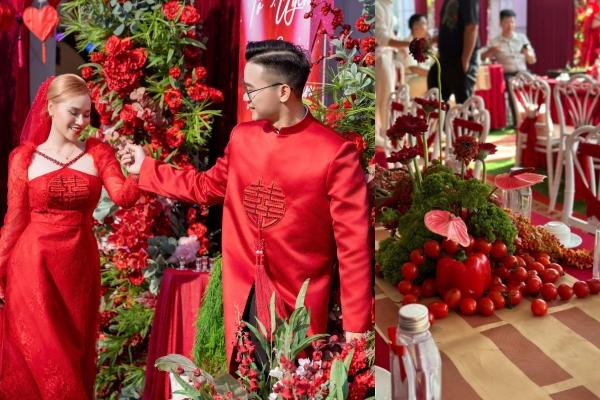 Chú rể Hà Nội nhúng lẩu, mời cô dâu thưởng thức ngay trên sân khấu lễ cưới-5