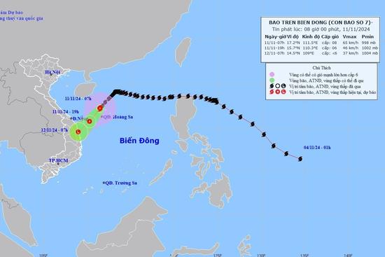 Tin bão mới nhất 11/11: 3 bão Yinxing, Toraji, Man-yi đang hoạt động