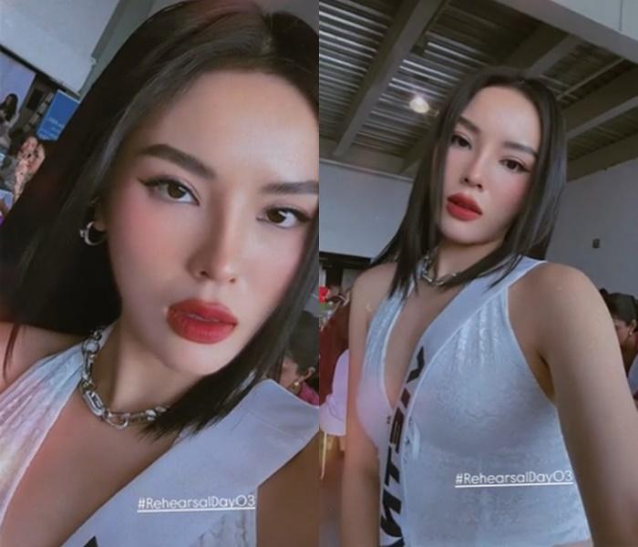 Kỳ Duyên xinh đẹp, dàn mỹ nhân Miss Universe 2024 ghi hình chung kết-1