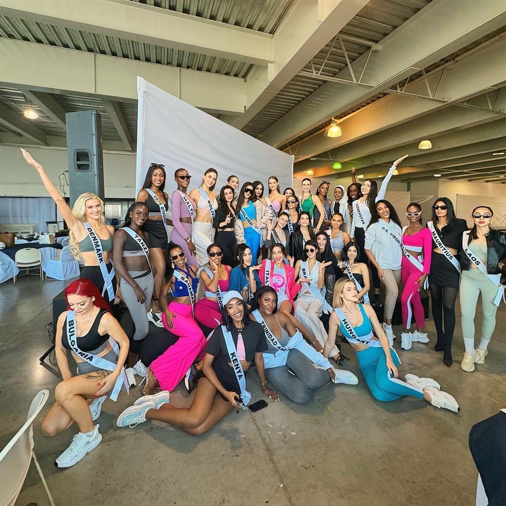 Kỳ Duyên xinh đẹp, dàn mỹ nhân Miss Universe 2024 ghi hình chung kết-5