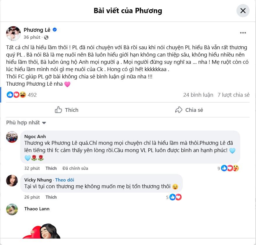 Vợ NSƯT Vũ Luân lên tiếng về việc bị mẹ nuôi của chồng nói xấu sau lưng-2