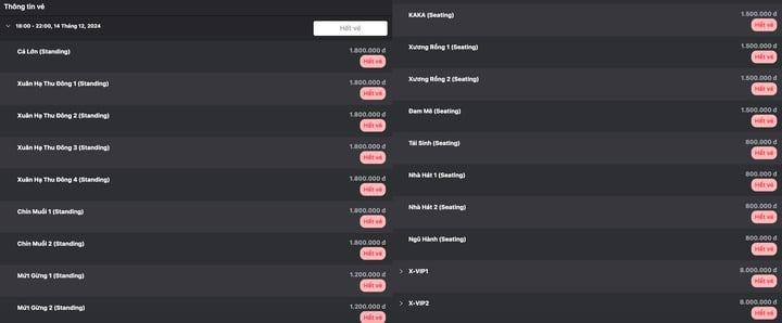 Vừa mở bán, web bán vé concert Anh trai vượt ngàn chông gai sập vì quá tải-3