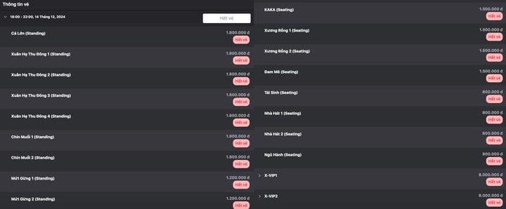 Vé concert Anh trai vượt ngàn chông gai hết sạch sau 40 phút bán-1