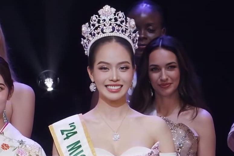 Câu trả lời bằng 3 thứ tiếng giúp Thanh Thủy đăng quang Hoa hậu Quốc tế 2024-3