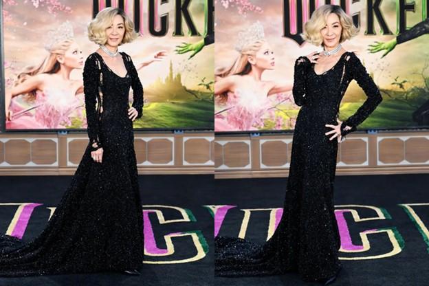 Huyền thoại châu Á tại Hollywood Dương Tử Quỳnh gây choáng với mái tóc vàng rực-2