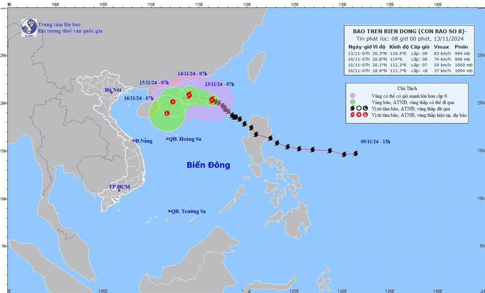 Bão số 8 suy yếu, hai bão Usagi và Man-yi nối đuôi nhau gây tình hình phức tạp-1