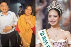 Mẹ khóc, bố căng thẳng đến đau bụng khi Thanh Thủy thắng Miss International