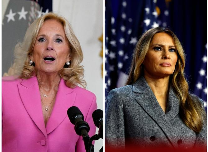 Bà Melania Trump từ chối gặp vợ ông Biden-1