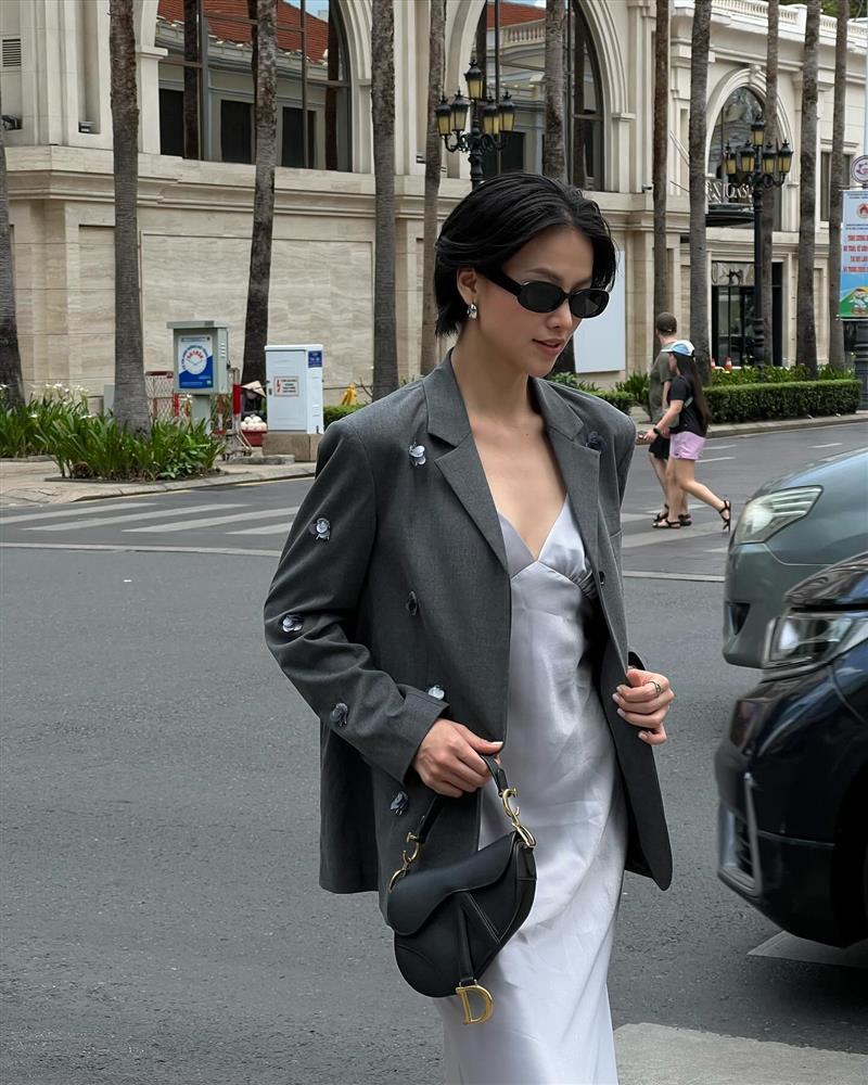 10 cách mặc áo blazer đẹp như Hà Hồ, Lan Ngọc-1