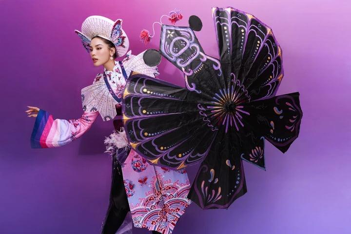 Trang phục dân tộc của Kỳ Duyên tại Miss Universe 2024-2