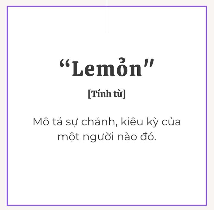 Giải mã từ điển gen Z: Lemỏn là gì?-1