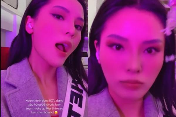 Á hậu Thúy Quỳnh: Siêu tắc đường vì người xem bán kết Miss Universe 2024-3