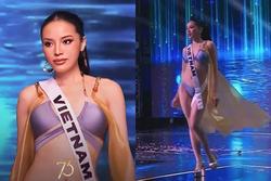 Kỳ Duyên căng thẳng khi trình diễn bikini tại bán kết Miss Universe 2024