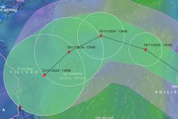 Siêu bão Man-yi giật trên cấp 17 bao giờ vào Biển Đông?