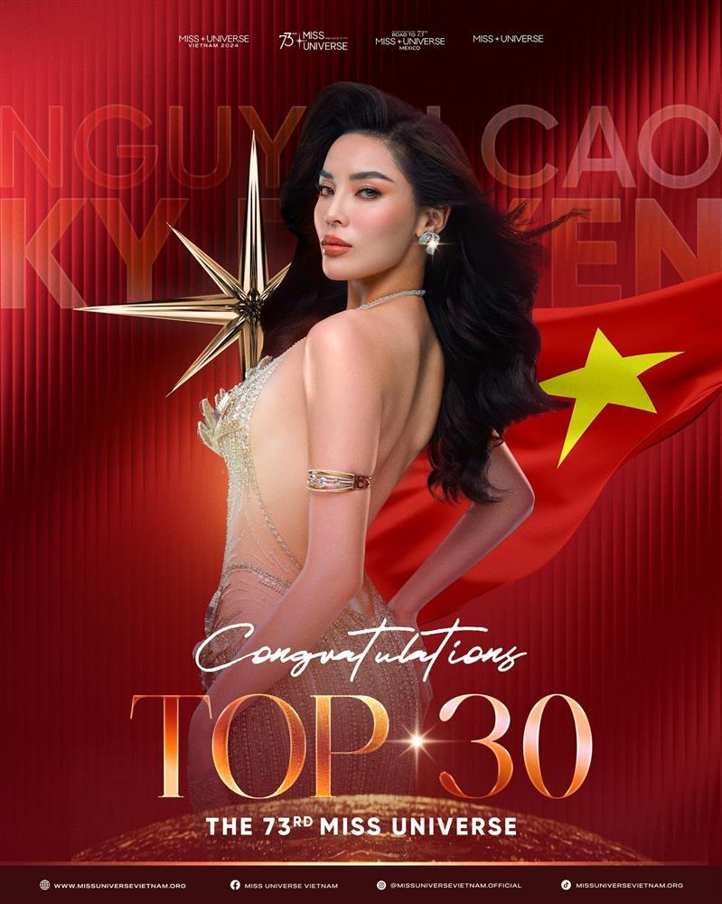 Rộ bảng điểm Kỳ Duyên nghi suýt lọt top 12 Miss Universe-3
