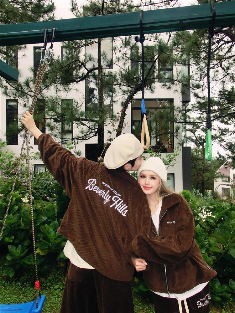 Xoài Non khoe ảnh diện đồ đôi, thân mật với Gil Lê-1