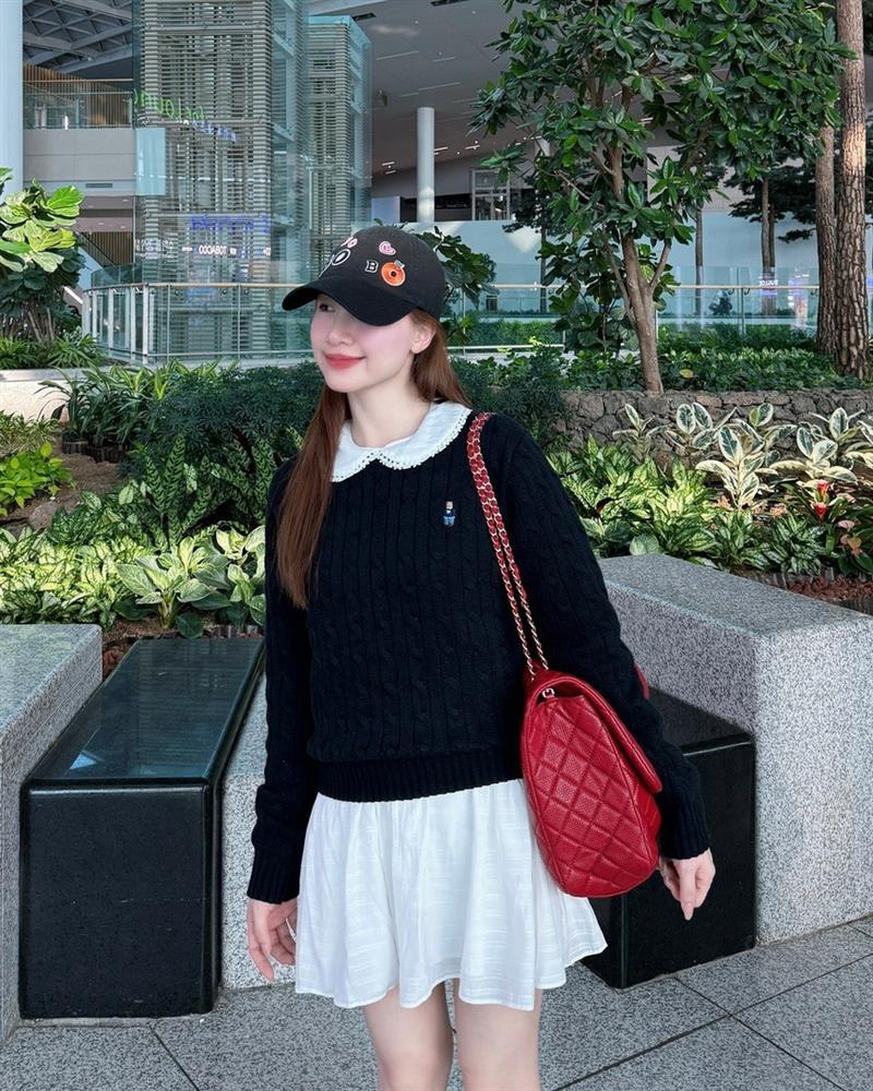 Mặc váy trẻ trung và tôn dáng như nữ ca sĩ cao 1m55 Hòa Minzy-2