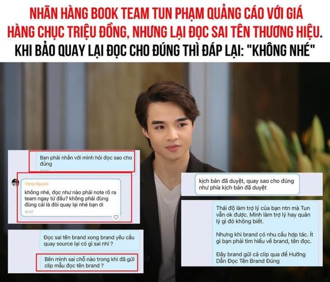 Toàn cảnh drama Tun Phạm đọc sai tên thương hiệu, nhãn hàng đòi khởi kiện-2
