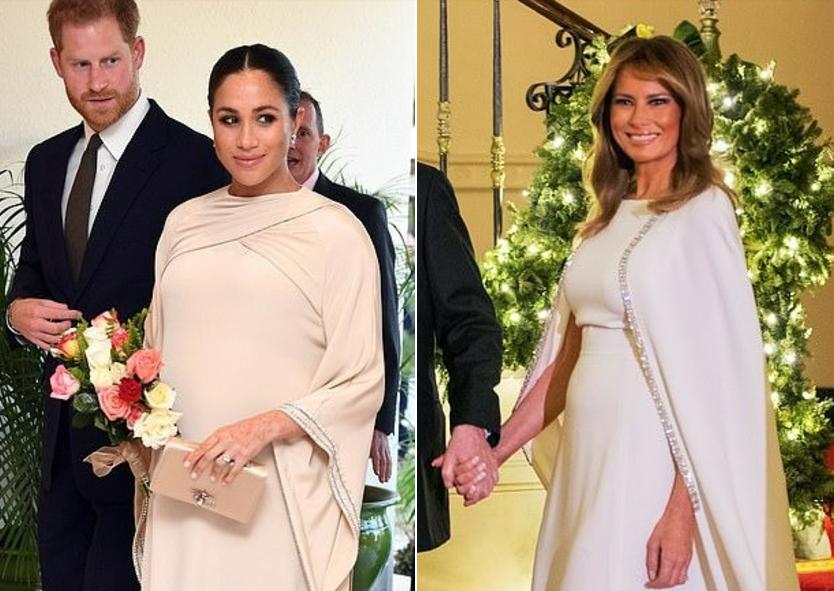 Điểm chung giữa bà Melania Trump và Meghan Markle-1