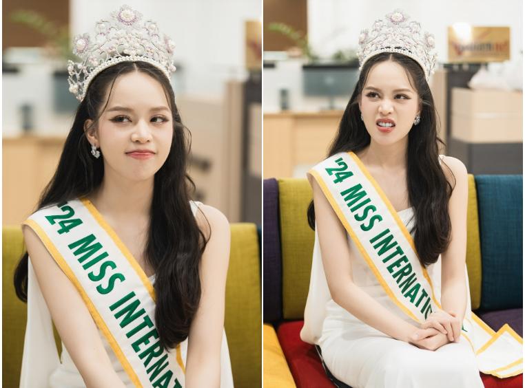 Lý do Miss International 2024 Thanh Thủy mang bộ mặt trắng bệch xuống máy bay-3