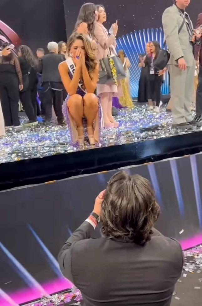 Người đẹp được cầu hôn trên sân khấu chung kết Hoa hậu Hoàn vũ-2