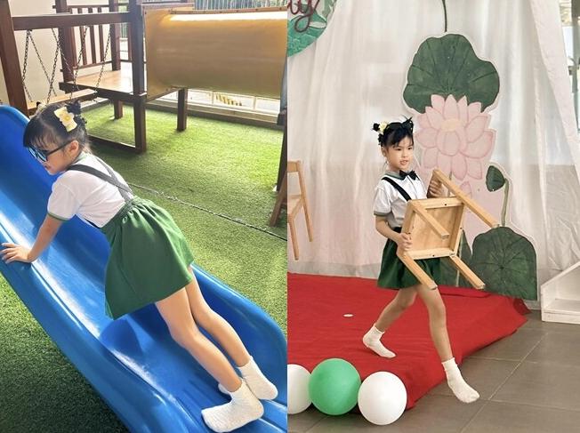 Con gái Lê Phương bất ngờ với chiều cao mới 5 tuổi, tiềm năng trở thành hoa hậu tương lai-2