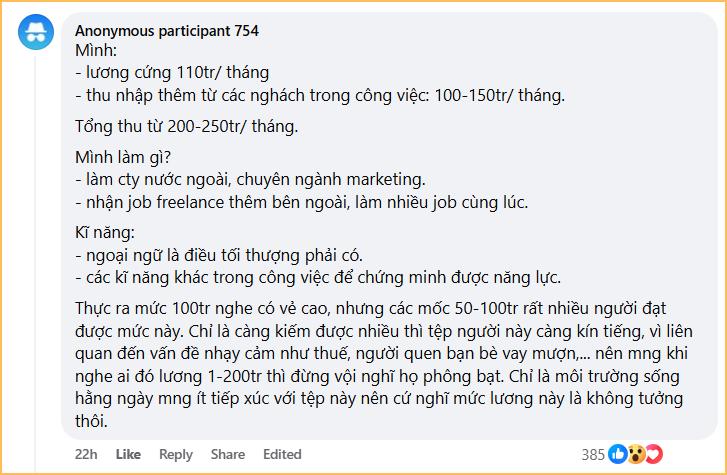 Làm văn phòng nhưng thu nhập trăm triệu/tháng, có bí quyết gì mà cả trăm người vào xin vía?-1