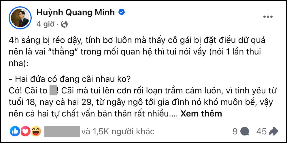4h sáng, Đích Lép lên tiếng trước loạt thông tin thêu dệt về hôn nhân với Tizi: Chuyện gì đang xảy ra?-4