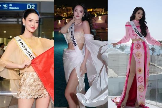 Thời trang của Bùi Khánh Linh tại Miss Intercontinental 2024